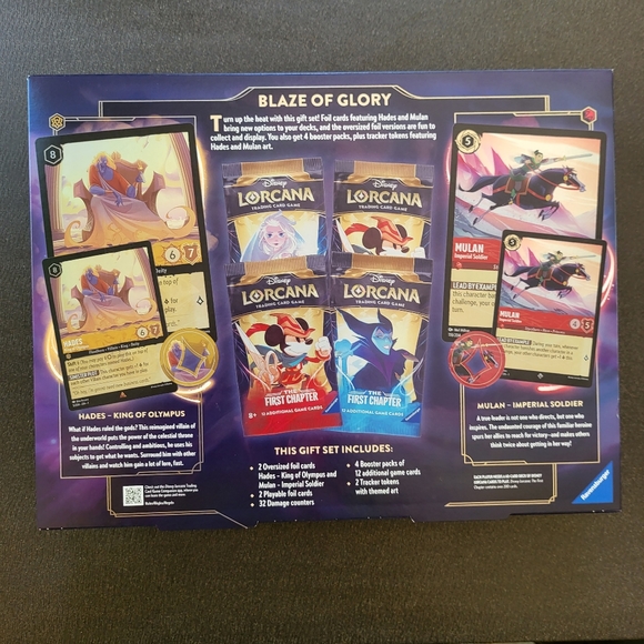 Disney Lorcana Trading Card Game The First Chapter Gift Set First Printing - Picture 2 of 4